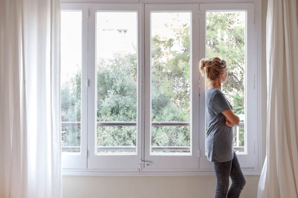 girl at the window