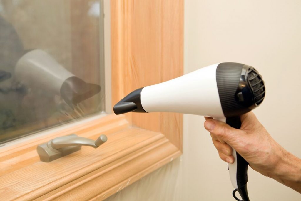Drying the window