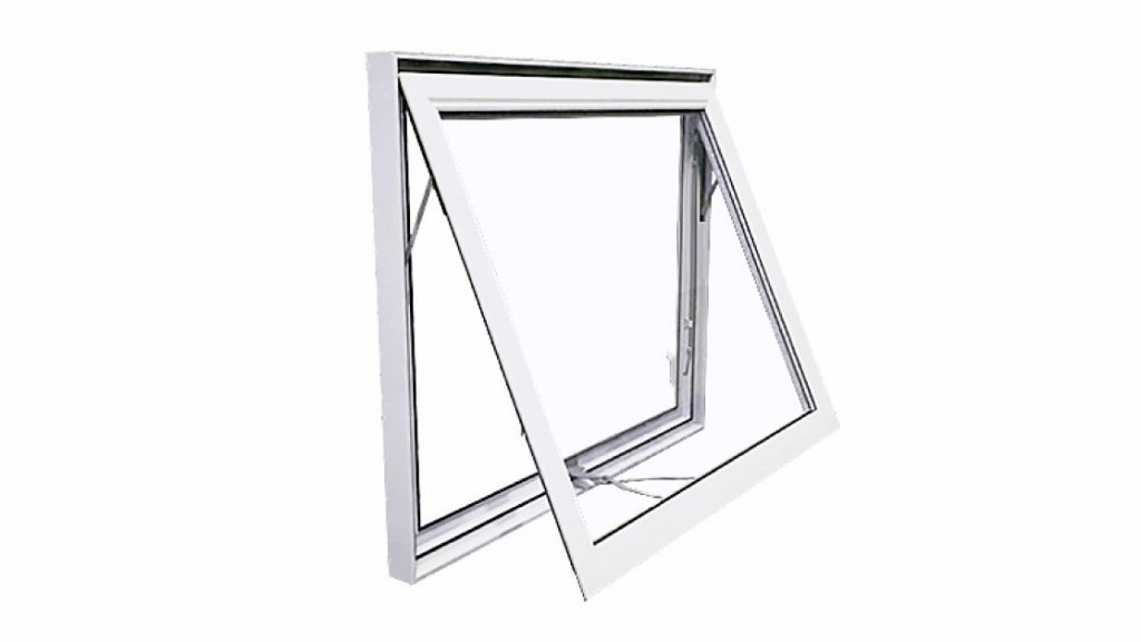 An example of a plastic window